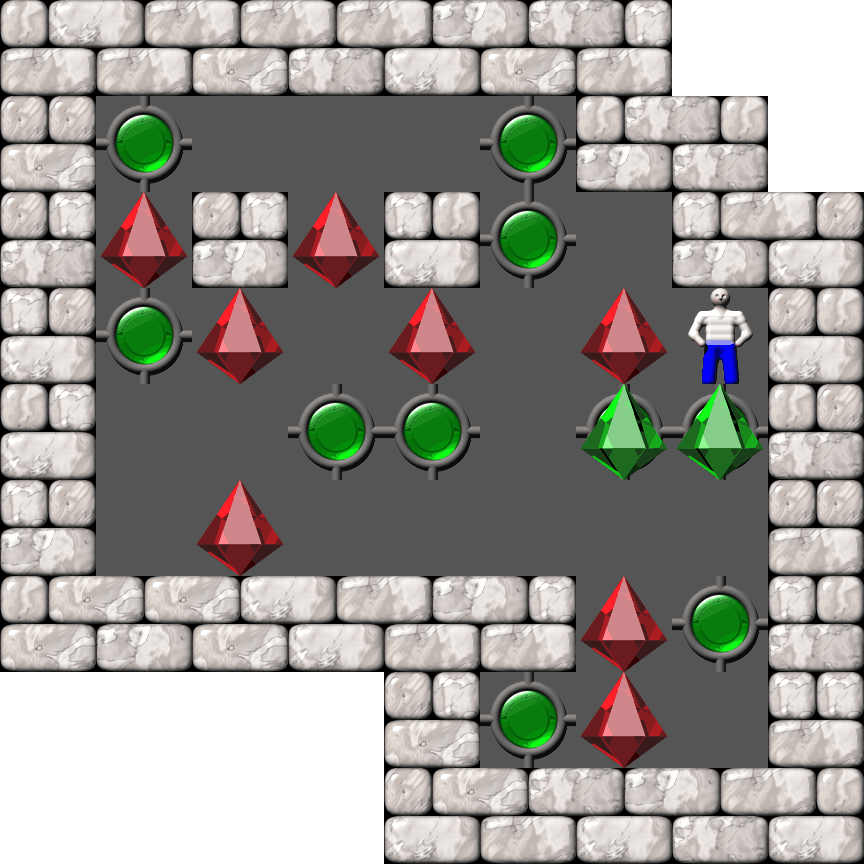 Sokoban Revenge 25 level 25